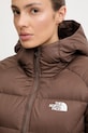 The North Face kurtka puchowa Hyalite brązowy NF0A8E741OI1