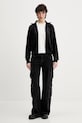 adidas Originals bluză din velur Velvet Tt JY2592 negru AW25