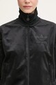 adidas Originals bluza welurowa Velvet Tt czarny JY2592