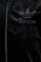 adidas Originals bluză din velur Velvet Tt JY2592 negru