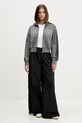 adidas Originals geacă bomber Denim Tt JY2564 gri AW25