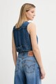 Odzież Levi's kamizelka jeansowa 001WQ niebieski