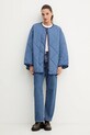 Μπουφάν American Vintage VOW16A μπλε AW25