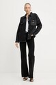 Liu Jo geacă jeans UF5111.D4927 negru AW25