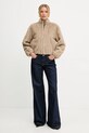 Ermanno Scervino kurtka 57TD030E93 beżowy AW25