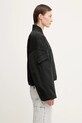 Куртка GANNI Light Twill Oversized Short Bomber чорний F9180