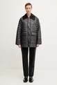 Яке GANNI Shiny Quilt Midi W0343