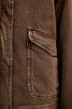 Džínová bunda Levi's 003JF hnědá