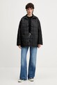 Μπουφάν adidas Originals Quilted Jkt JX8825 μαύρο AW25