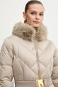 Ρούχα Μπουφάν με επένδυση από πούπουλα Marciano Guess ELLY 5BGL38.7374A μπεζ