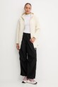 Helly Hansen bluza polarowa MAUD PILE 54623 beżowy AW25