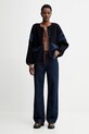 Sessun kurtka z dodatkiem wełny 25113007 granatowy AW25