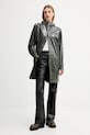 Rains kurtka 12020 Long Jacket 12020.127 zielony AW25