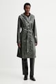 Odzież Rains kurtka 12040 A-Line Longer W Jacket 12040. zielony