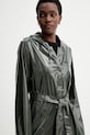 Rains kurtka 12040 A-Line Longer W Jacket zielony 12040.