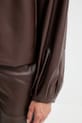 Bunda Twinset 252TP2090 hnedá
