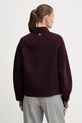 Ruházat Twinset gyapjú dzseki 252TP2071 burgundia