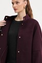Twinset gyapjú dzseki 252TP2071 burgundia