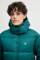 Пухова куртка Calvin Klein Jeans бірюзовий LV047D501G