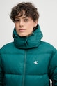 Calvin Klein Jeans kurtka puchowa turkusowy LV047D501G