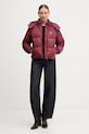 Calvin Klein Jeans kurtka puchowa LV047D501G bordowy AW25