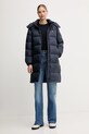 Péřová bunda Calvin Klein Jeans LV047D502G námořnická modř AW25