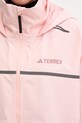 Turistická bunda adidas TERREX KC2347 ružová