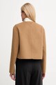 Odzież Tommy Hilfiger kurtka z wełną WW0WW47446 brązowy