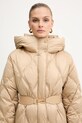 Péřová bunda Luisa Spagnoli 542440 béžová