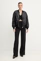 Luisa Spagnoli kurtka bomber 542326 czarny AW25