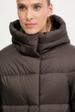 Jack Wolfskin kurtka puchowa ICY HILL brązowy A65093
