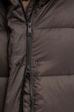 Jack Wolfskin kurtka puchowa ICY HILL A65093 brązowy