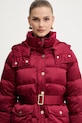 Liu Jo kurtka puchowa bordowy MF5010.T017A