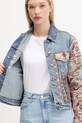 Desigual kurtka jeansowa BOHO 25WWED10