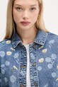 Džínová bunda Desigual DAISY modrá 25WWED15