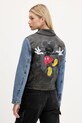 Odzież Desigual kurtka jeansowa CONSTRA 25WWED16 niebieski