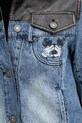Desigual kurtka jeansowa CONSTRA 25WWED16 niebieski