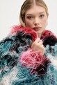Пальто Desigual CLOUD LACROIX бірюзовий 25WWEW02