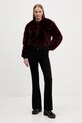 Desigual kurtka bomber RASPBERRY 25WWEW67 bordowy AW25