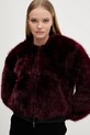 Desigual kurtka bomber RASPBERRY bordowy 25WWEW67