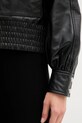 Pedro del Hierro geacă de piele 5492124 negru