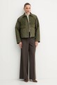 Куртка з додаванням вовни BOSS Orange 50547326 зелений AW25