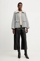 Marella kurtka z wełną 2523086011200 szary AW25