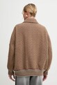 Odzież Missoni kurtka z dodatkiem wełny DS25WC1F.BC005R brązowy
