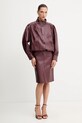 Bardot kurtka bordowy 60034JB