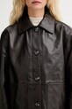 Usnjena jakna Rag & Bone RA8A25F0MLA rjava