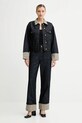 Rag & Bone kurtka jeansowa RJ1025FORMR czarny AW25