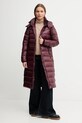 Péřová bunda Tommy Hilfiger WW0WW47356 burgundské NC25