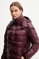 Páperová bunda Tommy Hilfiger burgundské WW0WW47356