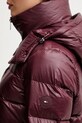Péřová bunda Tommy Hilfiger WW0WW47356 burgundské